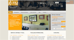 Desktop Screenshot of acmabogados.com